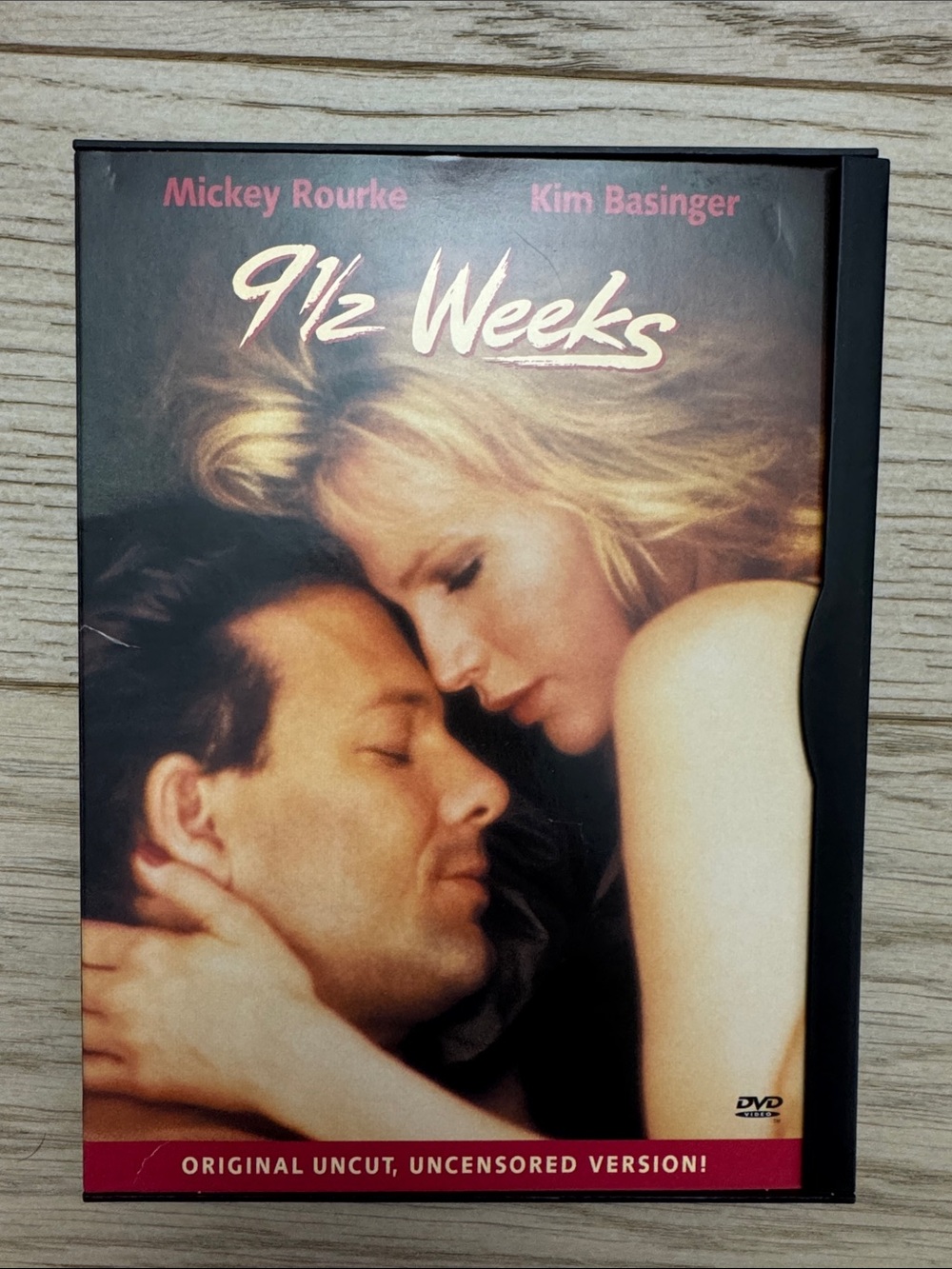9 1/2 Weeks DVD - Kim Basinger & Mickey Rourke Uncut Uncensored